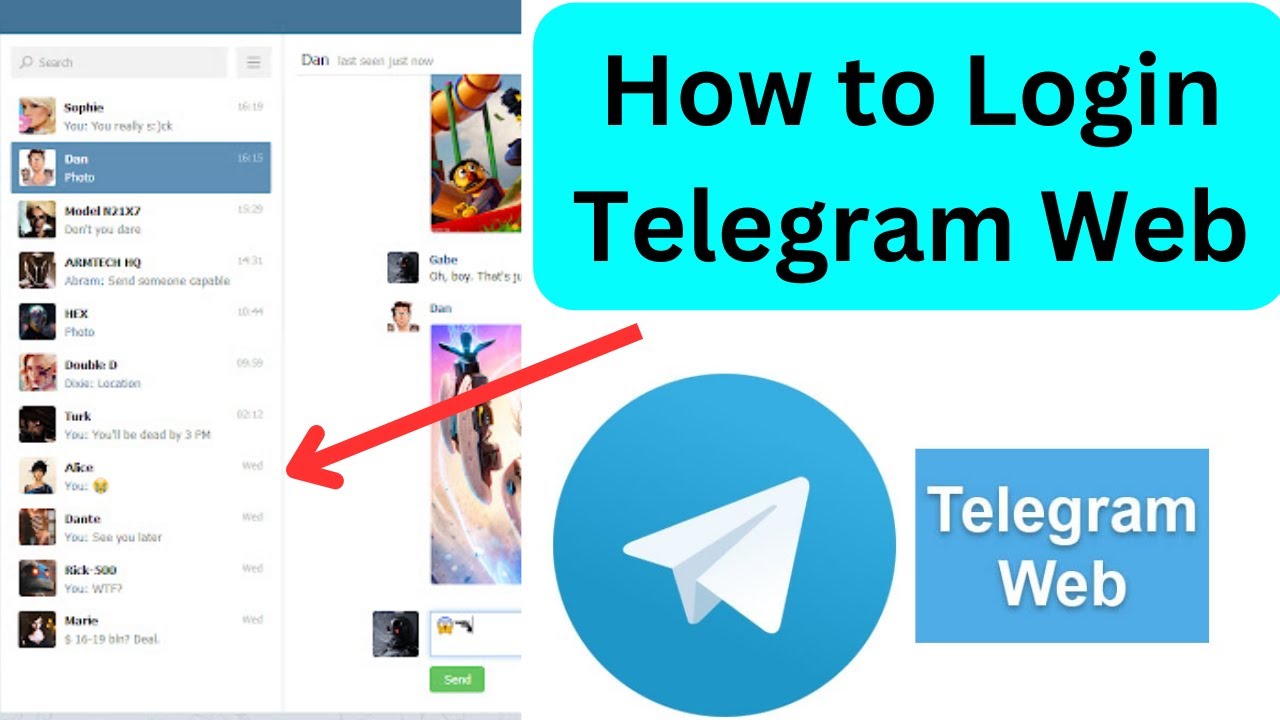 Telegram group sharing